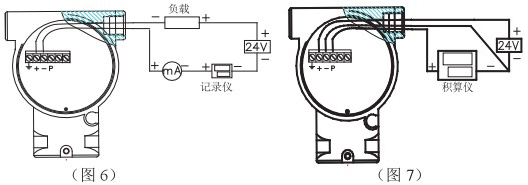 高粘度靶式流量計(jì)接線圖